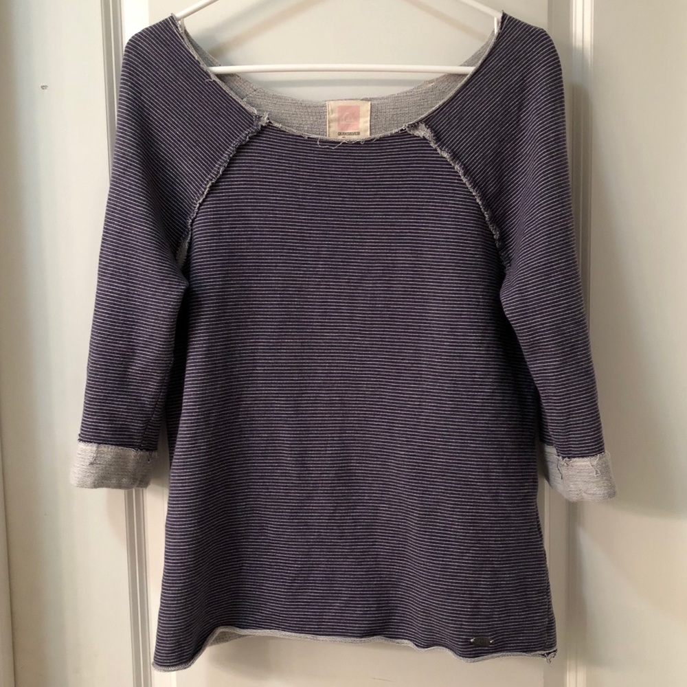 Blue/Grey Top • Quiksilver